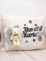 Ahmet Kartal Taraftar Seti Çikolata Kutusu Magnet Kolonya Çikolata Kapı Süsü Takı Yastığı - Görsel 5