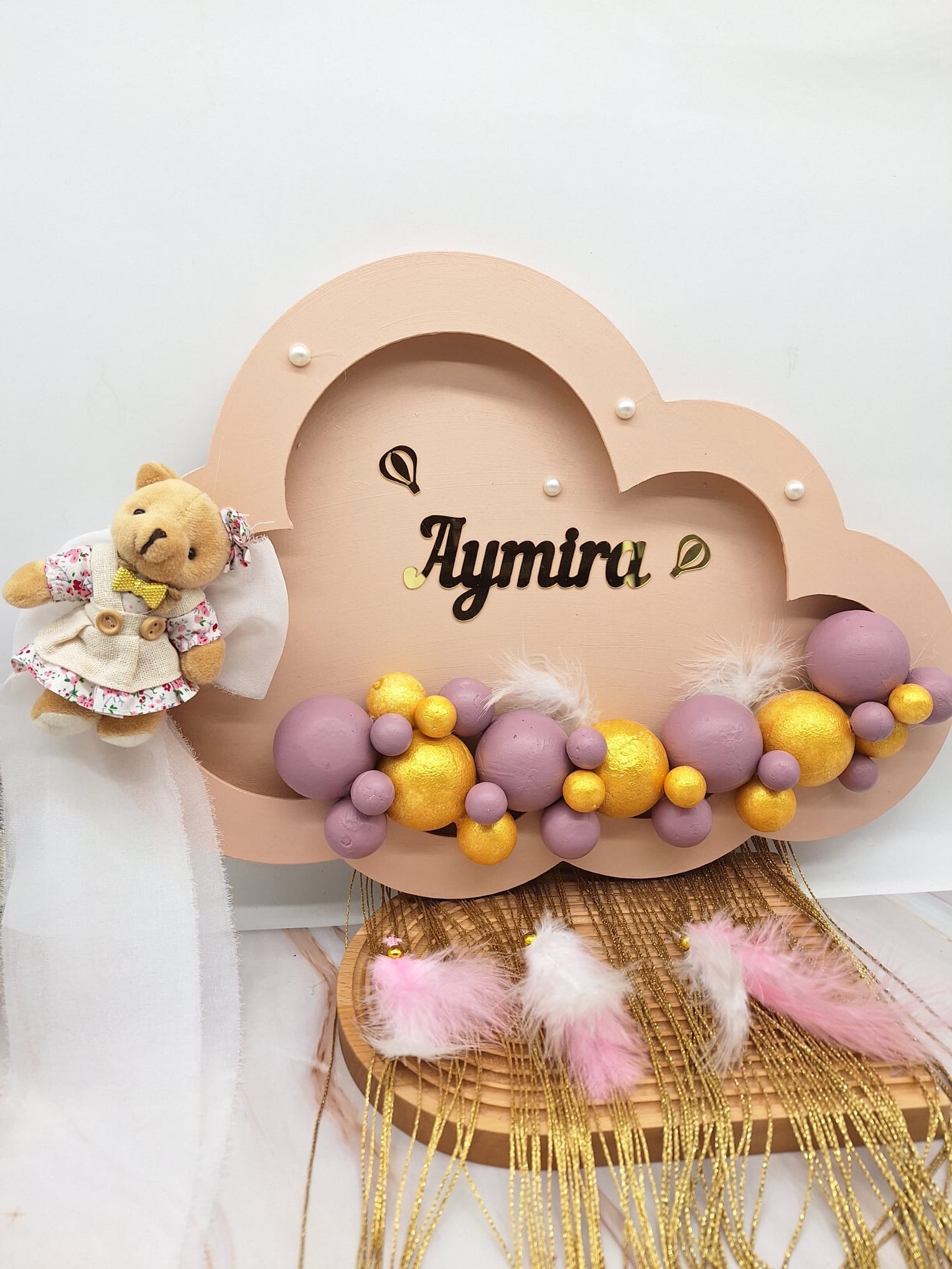 aymira-bulut-ahsap-pano-renkli-toplar-ve-ayicik-figurlu-led-isik-secenekli-1 Aymira Bulut Ahşap Pano Renkli Toplar ve Ayıcık Figürlü LED Işık Seçenekli - Görsel 1