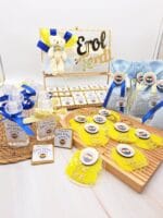 Erol Ferdi Taraftar Seti Çikolata Lavanta Kesesi Magnet Kolonya Cam Çikolata Kutusu