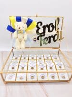 Erol Ferdi Taraftar Seti Çikolata Lavanta Kesesi Magnet Kolonya Cam Çikolata Kutusu - Görsel 3