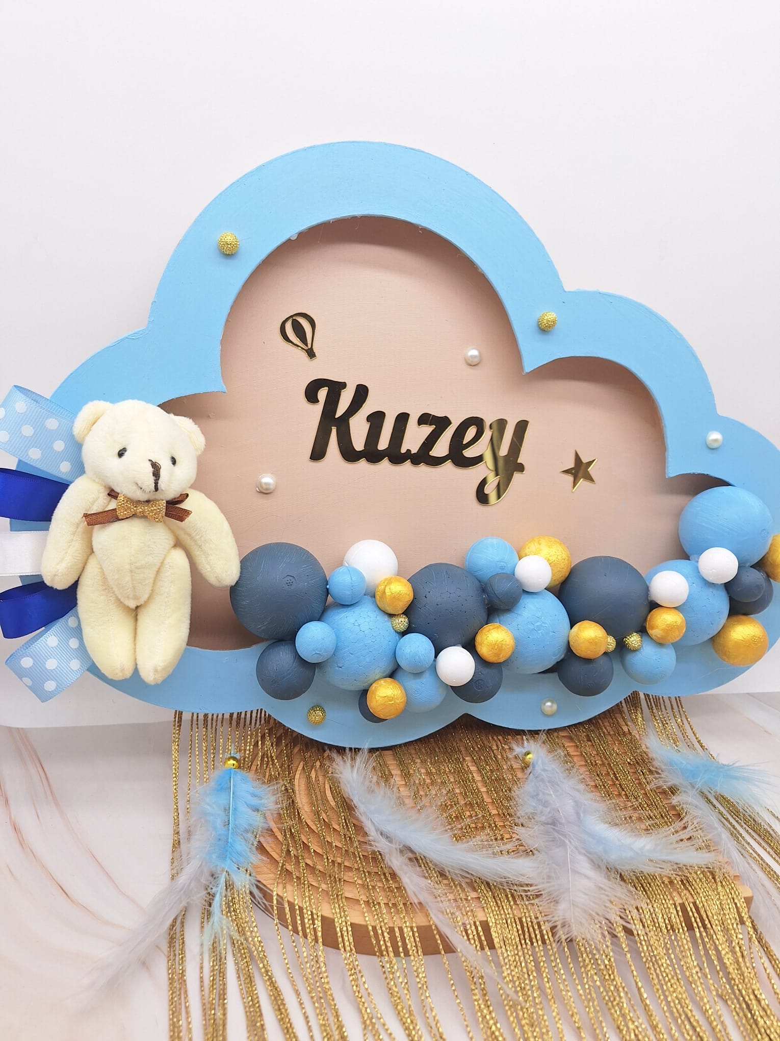 kuzey-bulut-ahsap-pano-renkli-toplar-ve-ayicik-figurlu-led-isik-secenekli-1 Kuzey Bulut Ahşap Pano Renkli Toplar ve Ayıcık Figürlü LED Işık Seçenekli - Görsel 1