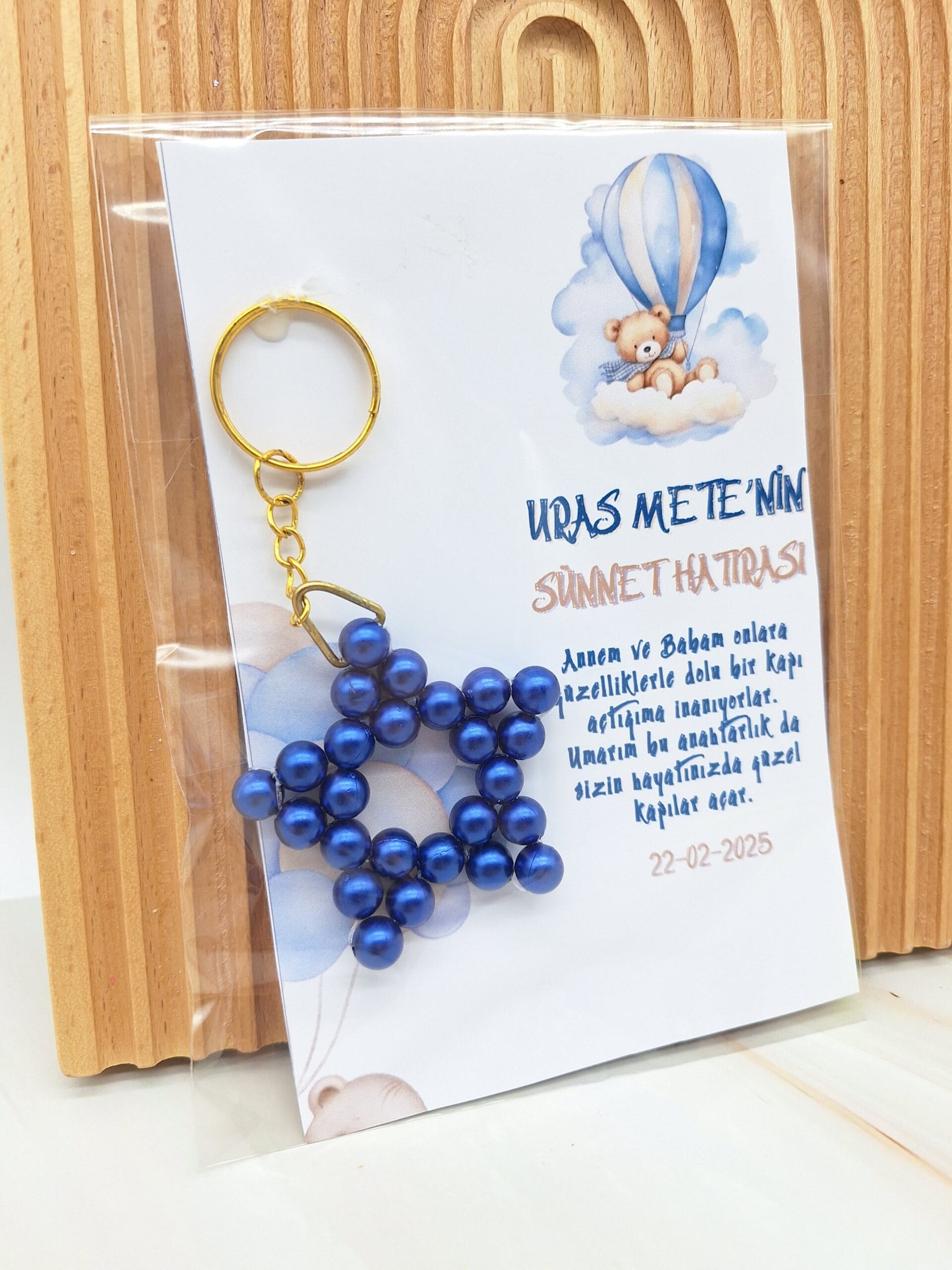 uras-mete-boncuk-anahtarlik-isme-ozel-tasarim-anahtarlik-karti-20li Uras Mete Boncuk Anahtarlık İsme Özel Tasarım Anahtarlık Kartı 20'li - Görsel 1