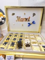 Marsel Bulut Ahşap Pano Renkli Toplar ve Ayıcık Figürlü, Takı Yastığı, İsme Özel Kutulu Çikolata ve Hediyelik Pleksi Magnetler - Görsel 2